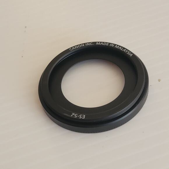 Genuine Canon ES-52 Lens Hood - Fits EF-S 40mm F2.8 STM & EF-S 24mm F2.8 STM - Picture 2 of 7